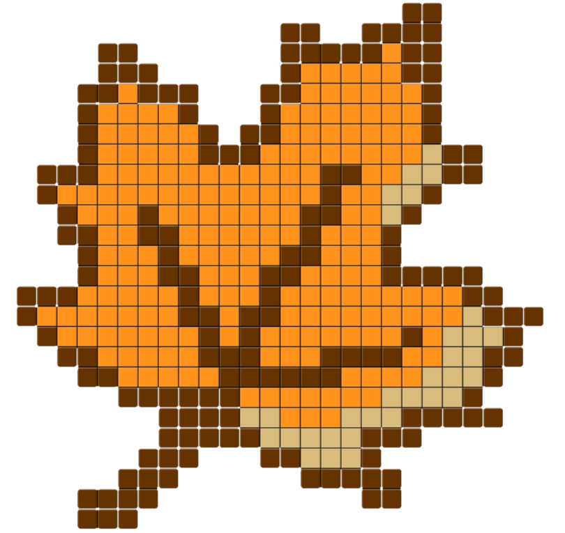 Pixel Maple Leaf